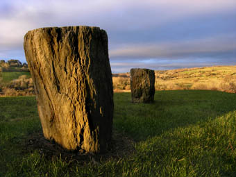 Ballycommane boulder-burial and standing stones 7